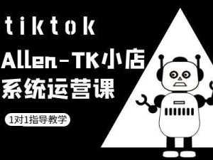 TK小店系统运营课-tiktok跨境电商教程-圆梦资源站