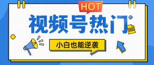 视频号分成计划热门赛道,把握流量,小白也能逆袭-圆梦资源站