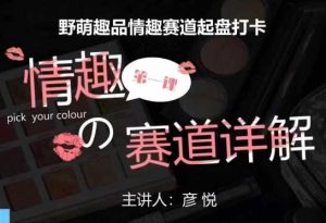 比高社群:情趣赛道训练营,野萌趣品情趣赛道起盘打卡,市场刚需项目-圆梦资源站