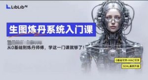 LibLibAI哩布哩布生图炼丹系统入门课,从生图到炼丹,只学这一门就够了-圆梦资源站