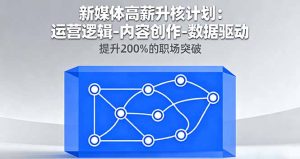 新媒体高薪升核计划:运营逻辑-内容创作-数据驱动,提升200%的职场突破-圆梦资源站