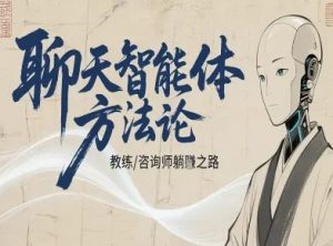聊天智能体方法论-咨询师教师个人IP教程,咨询师教练躺賺之路-圆梦资源站
