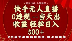 当天做当天见收益,下半年最新玩法,一部手机保底日入500+-圆梦资源站