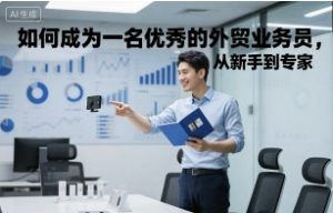如何成为一名优秀的外贸业务员,从新手到专家-圆梦资源站