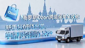 俄罗斯Ozon跨境爆单全攻略:新手从0到1出单,单店月均利润1.5万+-圆梦资源站
