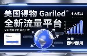 美国得物Gariled技术实战,全新流量平台实战干货,即学即用-圆梦资源站
