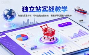 独立站实战教学,跨境经营全攻略,助您告别流量依赖,掌握跨境经营的终极奥-圆梦资源站
