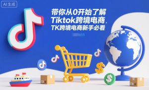 带你从0开始了解Tiktok跨境电商，TK跨境电商新手必看-圆梦资源站