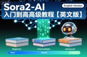 Sora2-AI入门到高级教程【英文版】-圆梦资源站