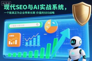 现代SEO与AI实战系统，一个能真正为企业带来长期价值的SEO战略(英语+中文字幕)-圆梦资源站