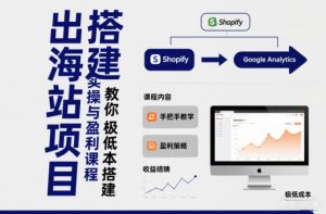 小淘出海站项目，搭建实操与盈利课程，手把手教你用极低成本搭建-圆梦资源站