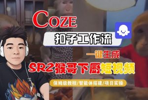 Coze扣子智能体工作流一键生成“SORA2猴哥下厨“短视频，全流程保姆级教学-圆梦资源站