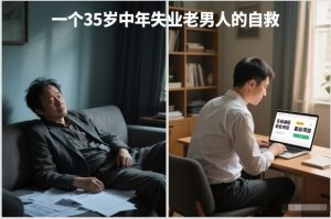 付费文章:一个35岁中年失业老男人的自救-圆梦资源站