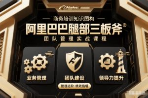 团队管理必学课程系列,阿里巴巴“腿部三板斧”-圆梦资源站