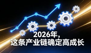 付费文章：2026年，这条产业链确定高成长-圆梦资源站