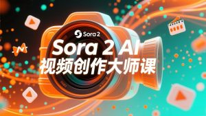 如何利用Sora 2创建流行AI人工智能视频大师班教程：掌握创作全流程，产出百万播放内容-圆梦资源站