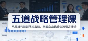 五道战略管理课：从思维构建到落地监控，掌握企业战略全流程方法论-圆梦资源站