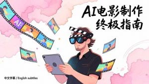 AI电影制作终极指南：从创意到成片，系统掌握智能影视全流程实战课(中英字幕-圆梦资源站