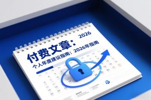 付费文章：个人年度建议指南：2026年指南-圆梦资源站