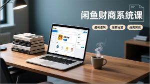 闲鱼财商系统课：从盈利逻辑、店群运营到品类实战，实现稳定月入过万-圆梦资源站