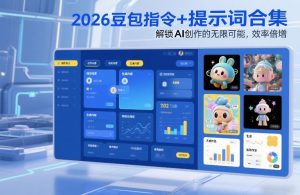 2026豆包指令+提示词合集，解锁AI创作的无限可能，效率倍增-圆梦资源站