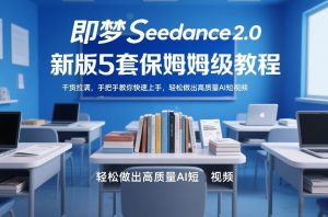 即梦Seedance2.0新版5套保姆级教程，干货拉满，手把手教你快速上手，轻松做出高质量AI短视频-圆梦资源站